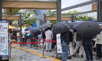 추석 다음 날, 종일 비에도 약 6만명이 여수섬박람회장 찾아
